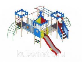 Детский игровой комплекс "Волшебный город" для детской площадки